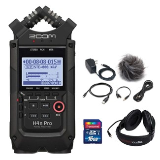 Image of -	Sound Recorder: ZOOM H4n Pro