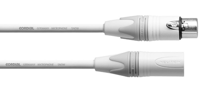 Image of -	microphone Cable:  cordial-cxm5-fm